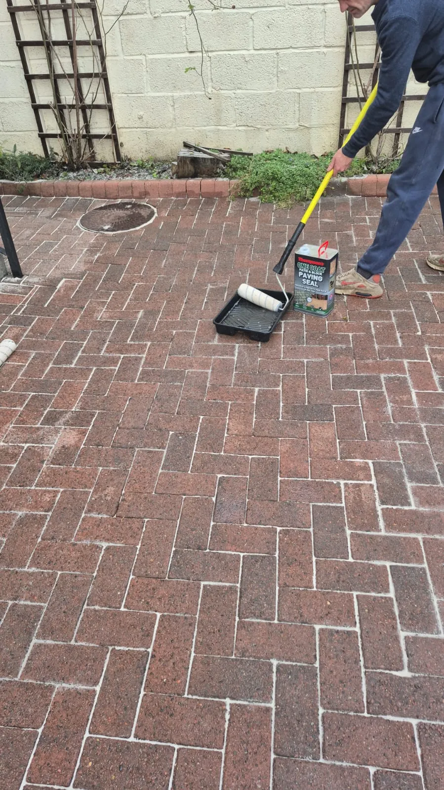 Block Paving Sealed, Property Maintenance project in Stirling