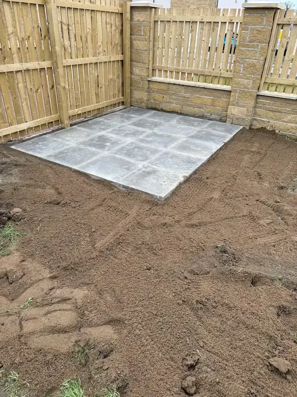 Patio & Pathway, Landscaping project in Stirling
