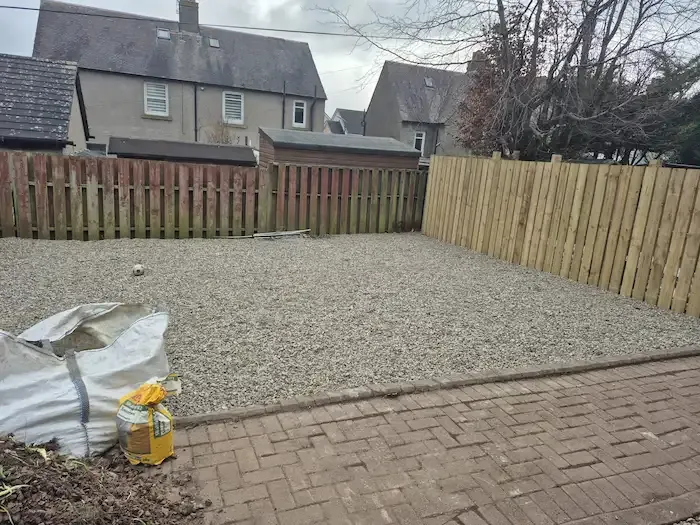 Gravel garden project in Central Scotland