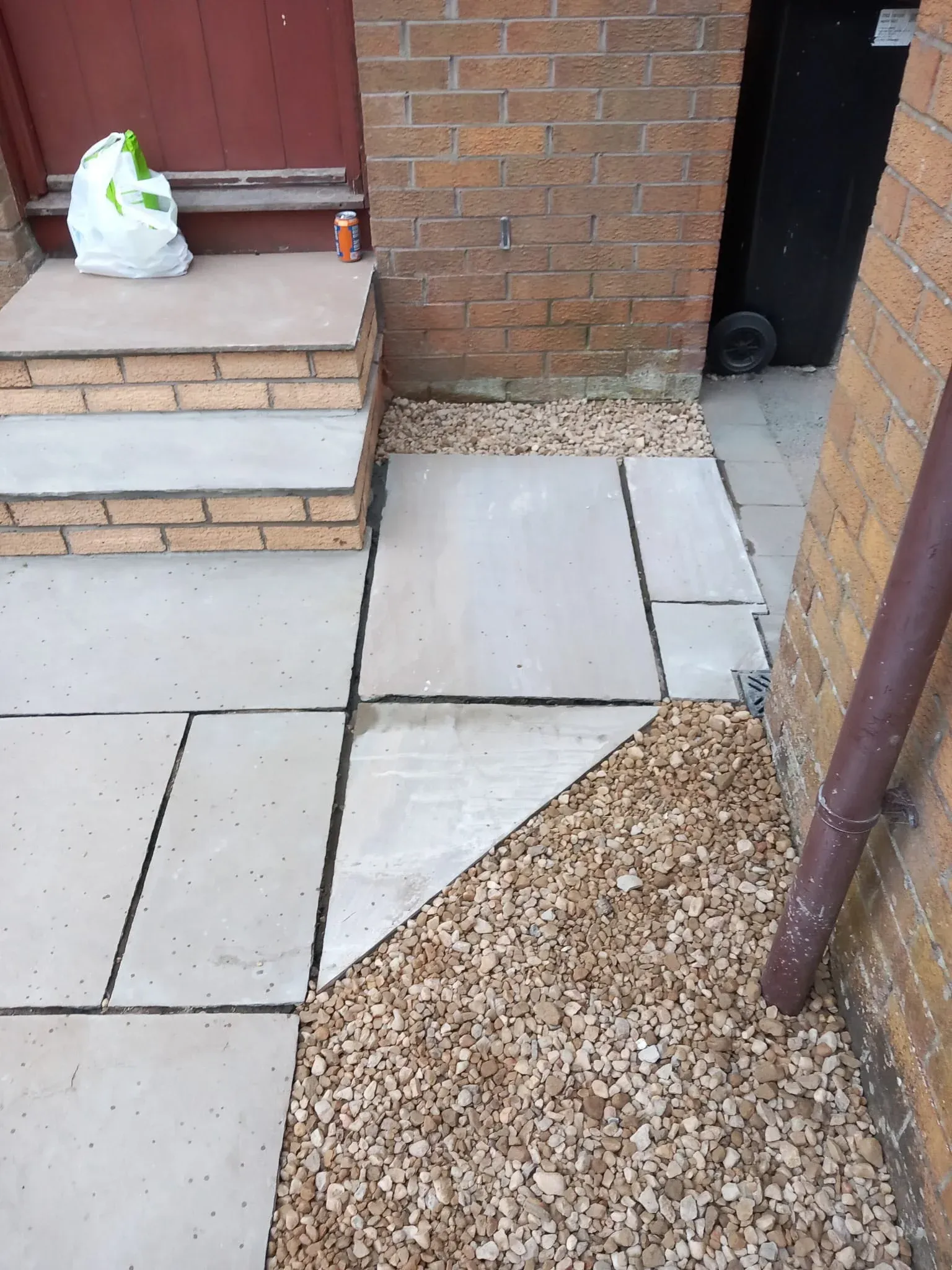 Sandstone Path & Steps, Landscaping project in Stirling